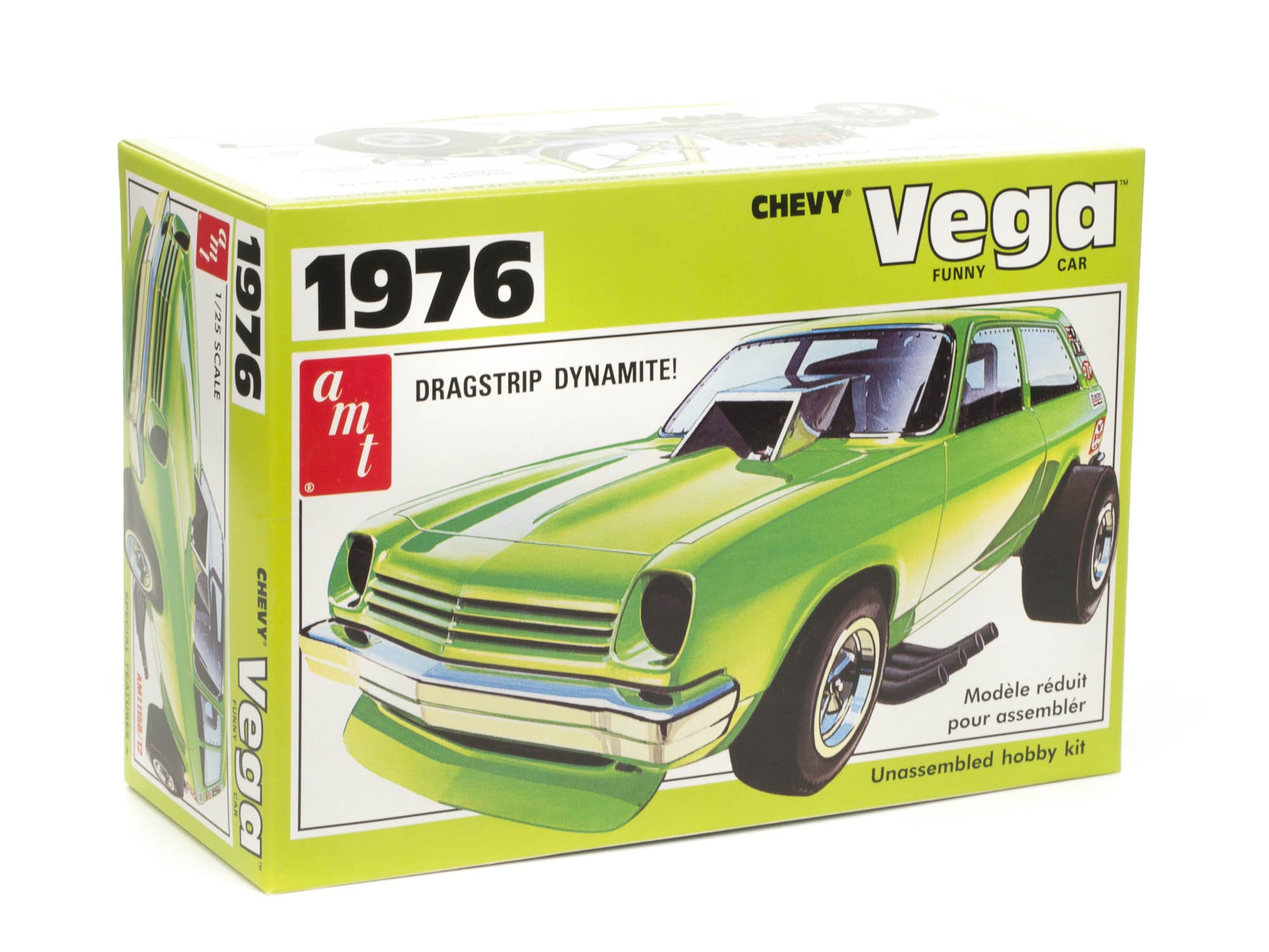 AMT 1156 1976 Chevy Vega Funny Car 1/25 Scale Model Kit