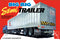 AMT 1164 Big Rig Semi Trailer 1/25 Scale Model Kit