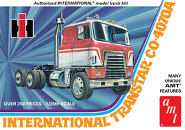 AMT 1203 International Transtar CO-4070A Semi Tractor 1:25 Scale Model Kit