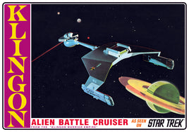 AMT 1428 Star Trek: The Original Series Klingon Battle Cruiser 1:650 Scale Model Kit