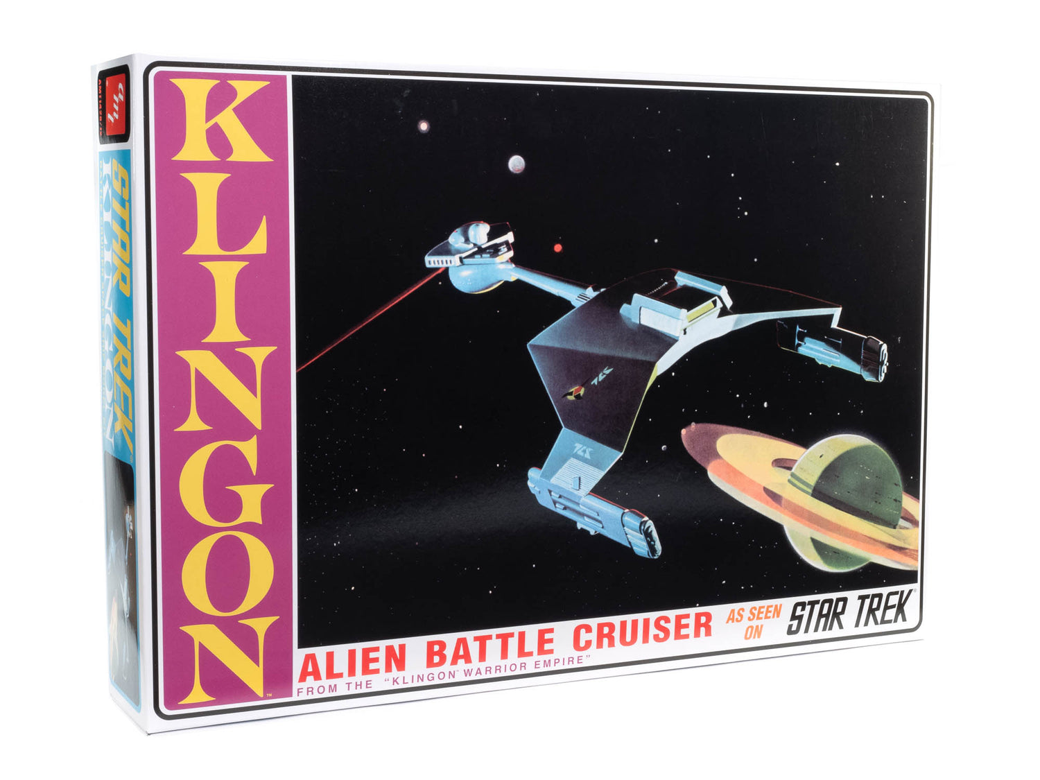 AMT 1428 Star Trek: The Original Series Klingon Battle Cruiser 1/650 Scale Model Kit