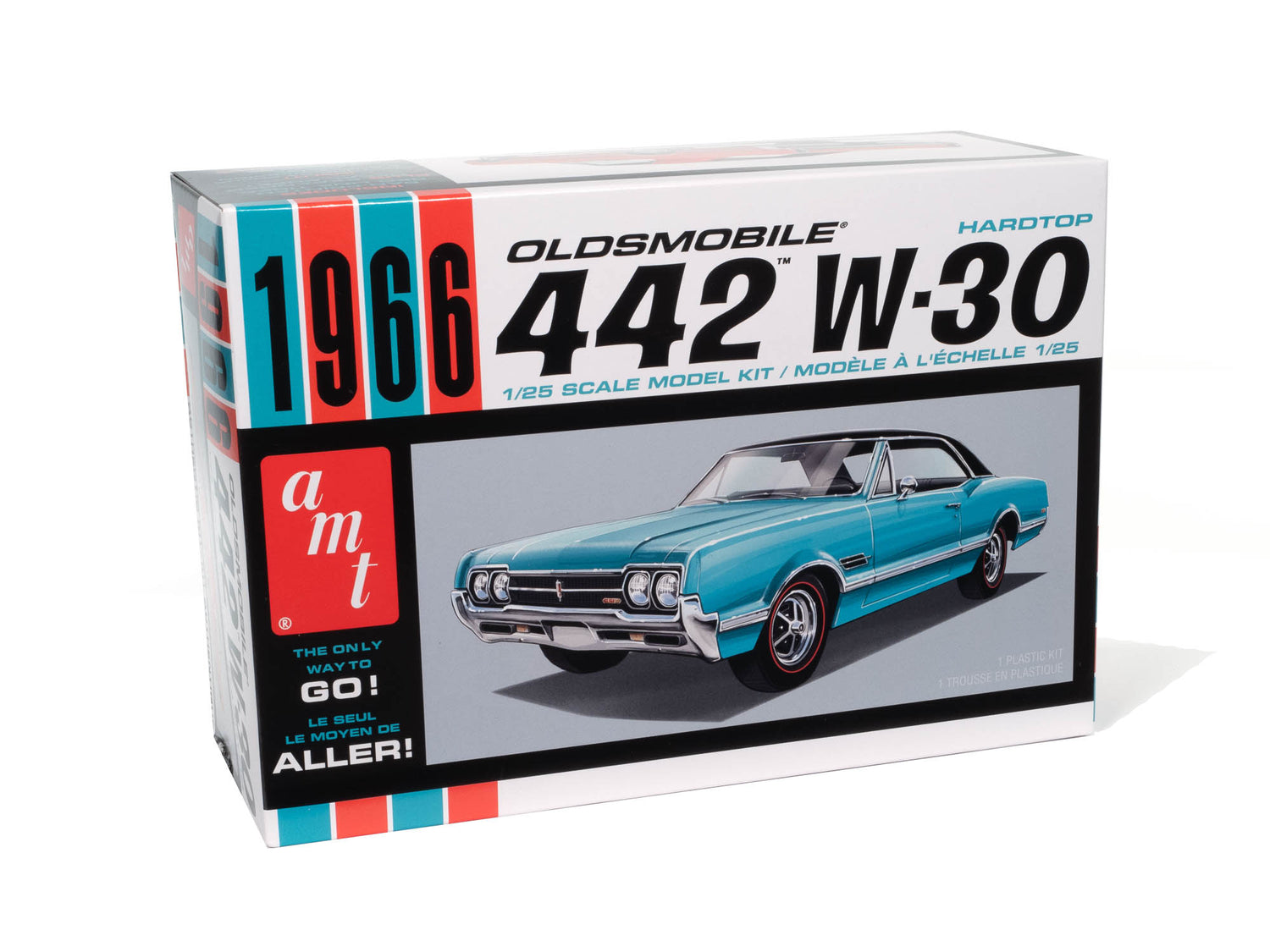 AMT 1432 1966 Olds 442 Hardtop 1/25 Scale Model Kit