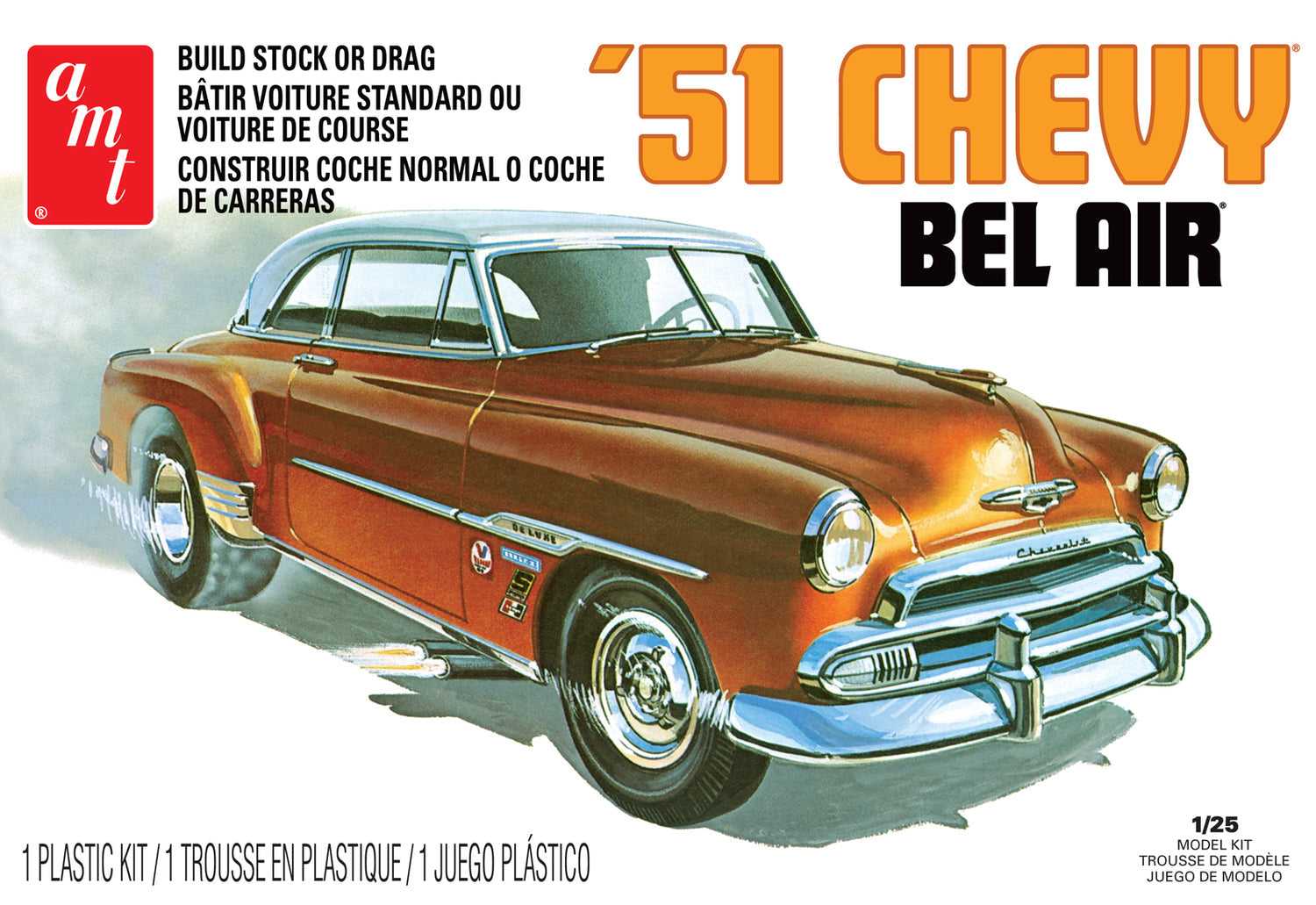 AMT 862 1951 Chevy Bel Air 1/25 Scale Model Kit