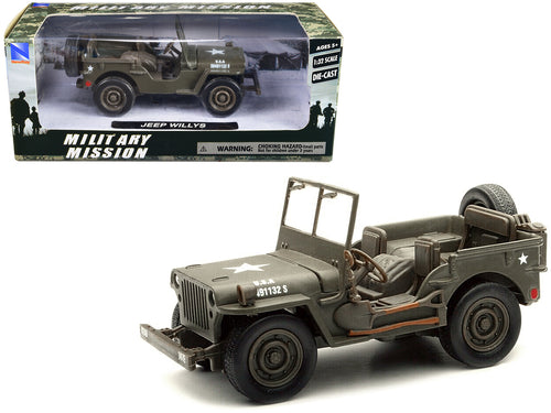 New Ray Toys 61057 Willys Jeep 1/32 Scale Die-Cast Model