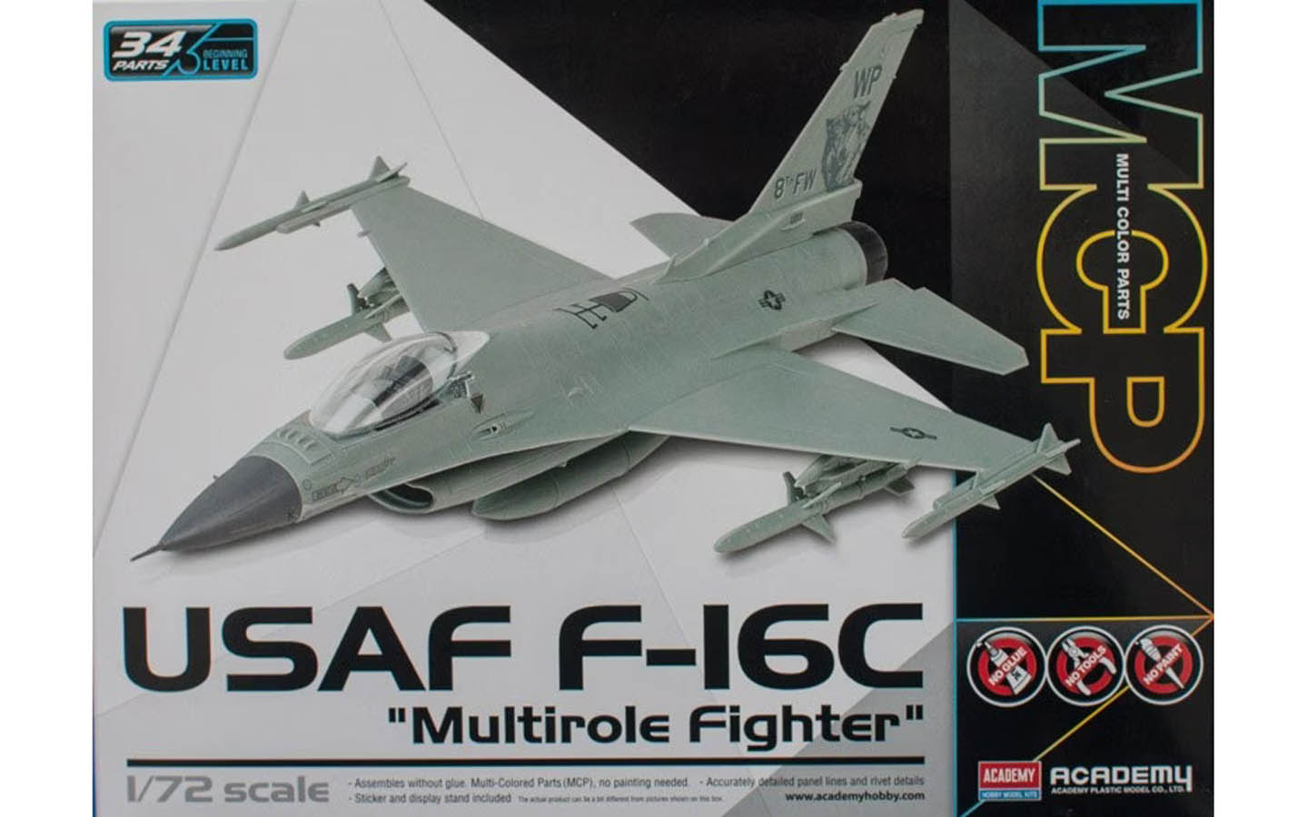 ACY12541: 1/72 F16C Multi-Role USAF Fghtr