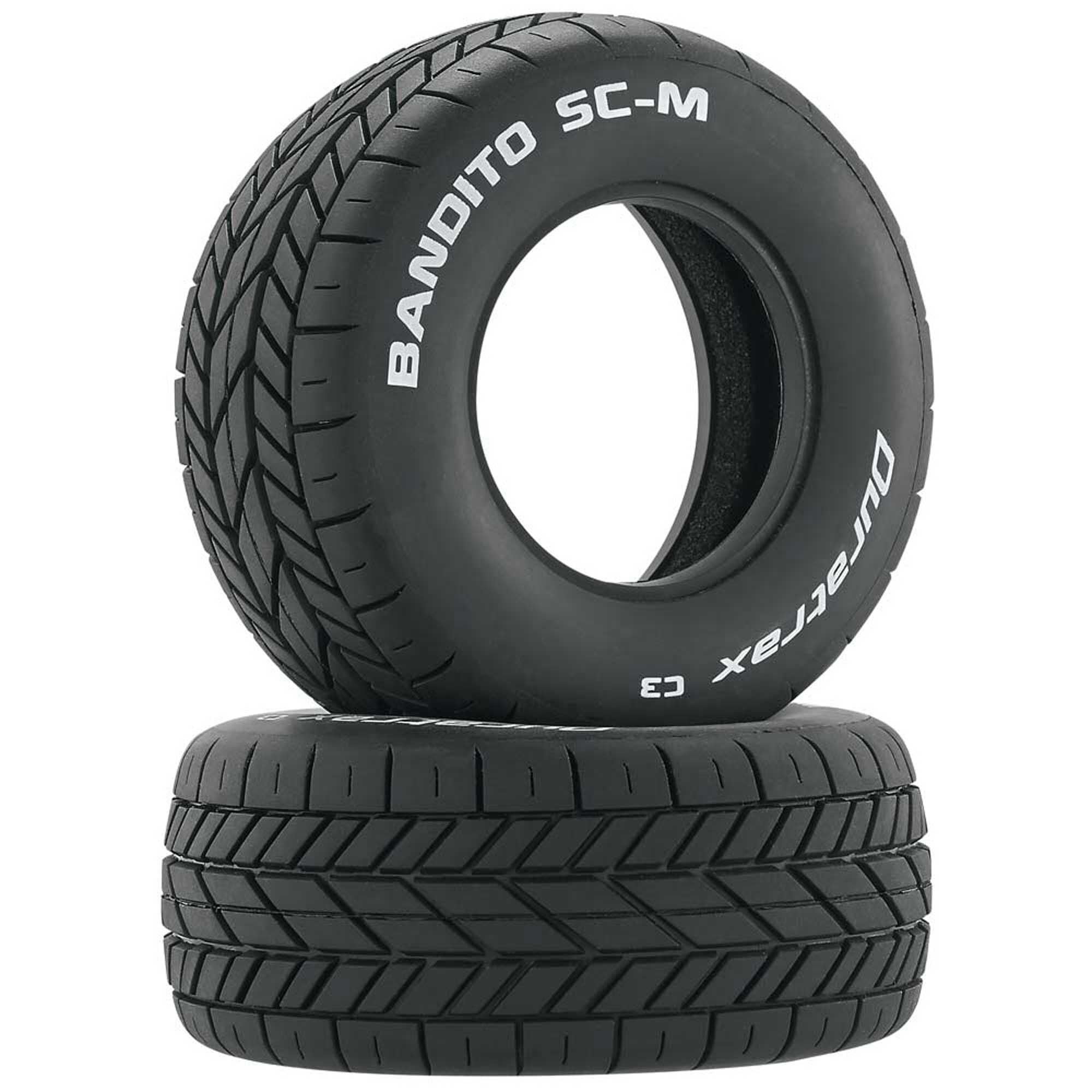 Duratrax DTXC3801 Bandito SC-M Oval Tires Only C3 (2)