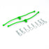 Dubro Products 2253 Body Klip Retainers ( Lime Green )