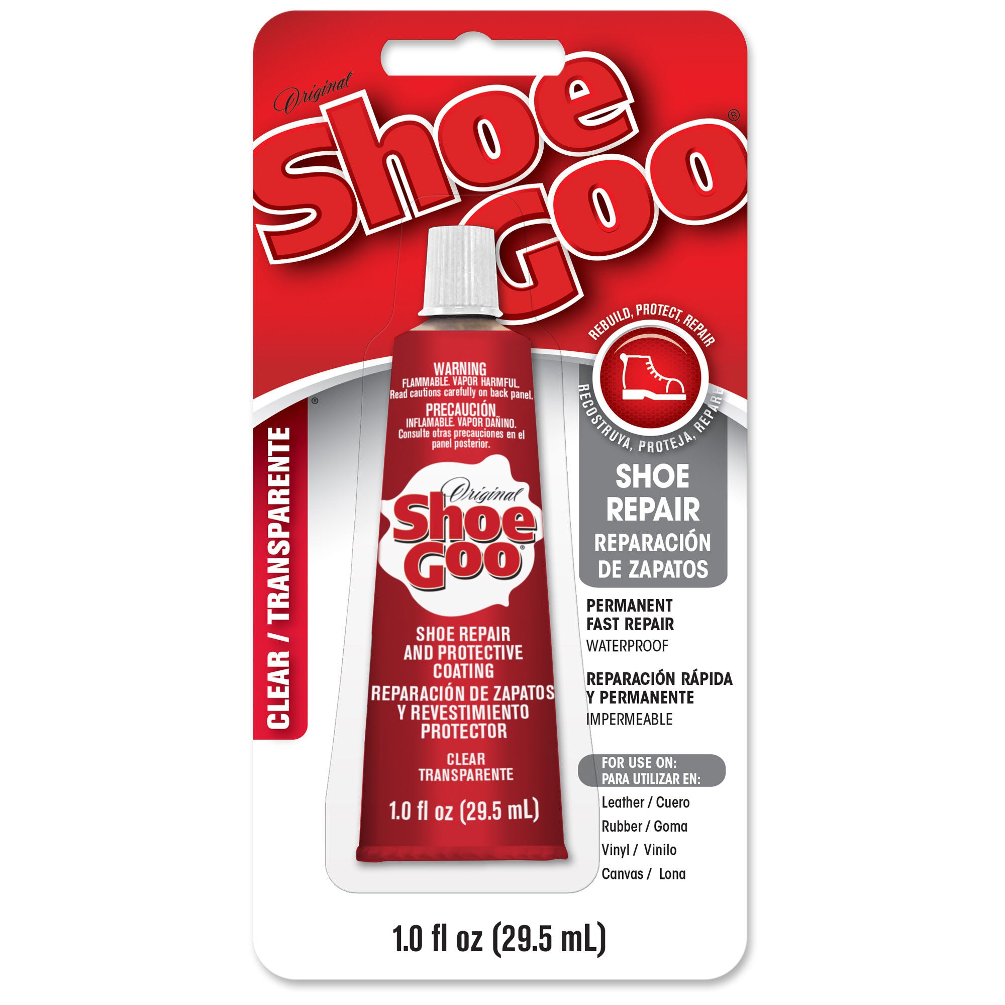 Eclectic Products 8001 Shoe Goo Clear, 1 oz.