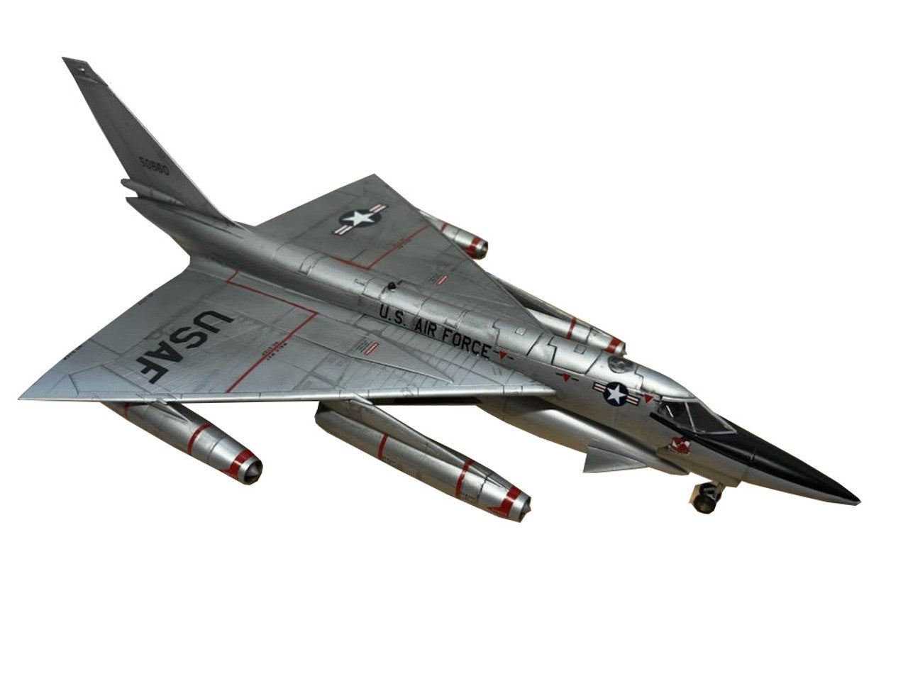 Atlantis Models H252 B-58 Hustler 1/93 Scale Model Kit