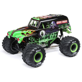 LOS01026T1: 1/18 Mini LMT 4WD Grave Digger Monster Truck Brushed RTR
