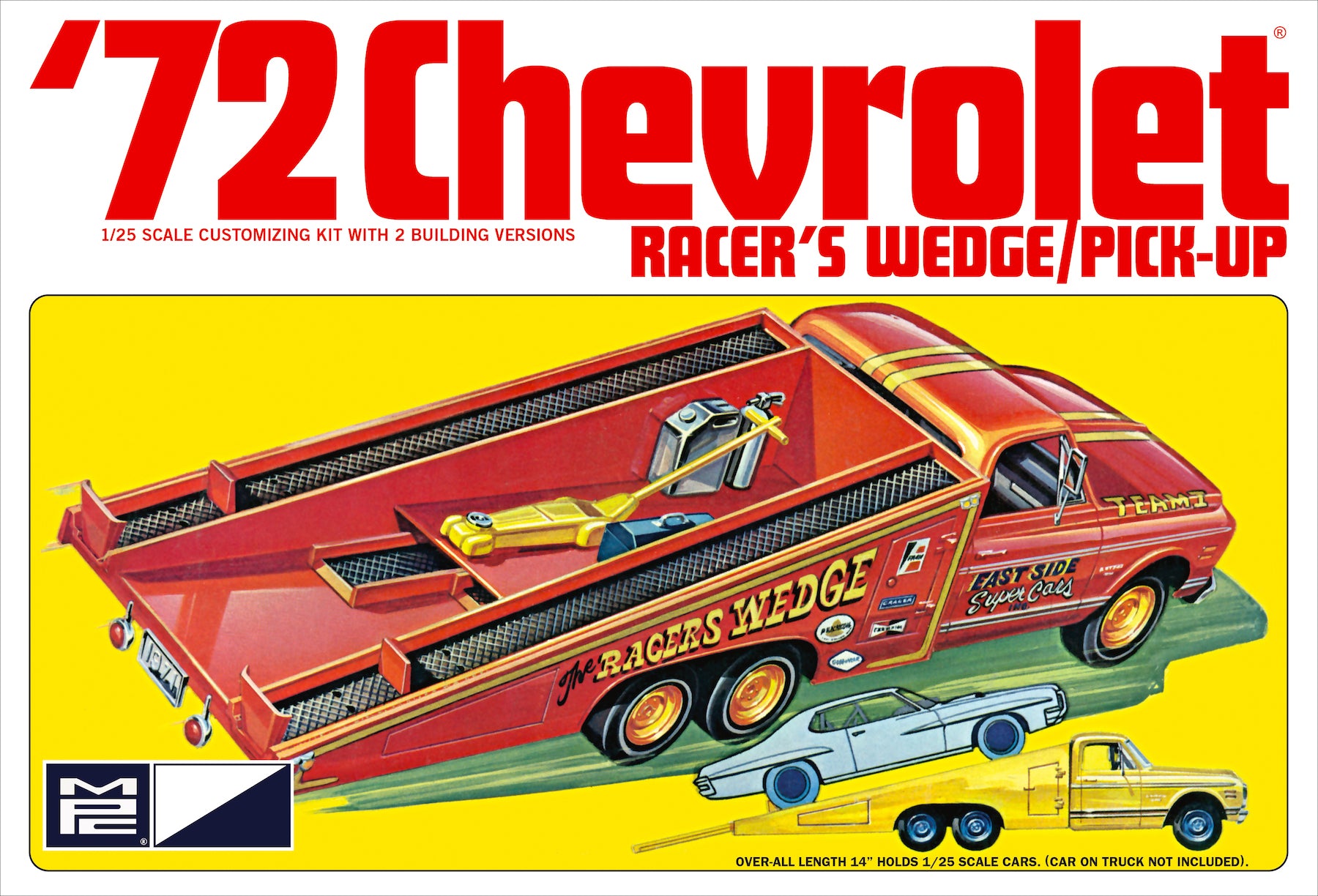MPC 885 1972 Chevy Racer’s Wedge Pick Up 1/25 Scale Model Kit
