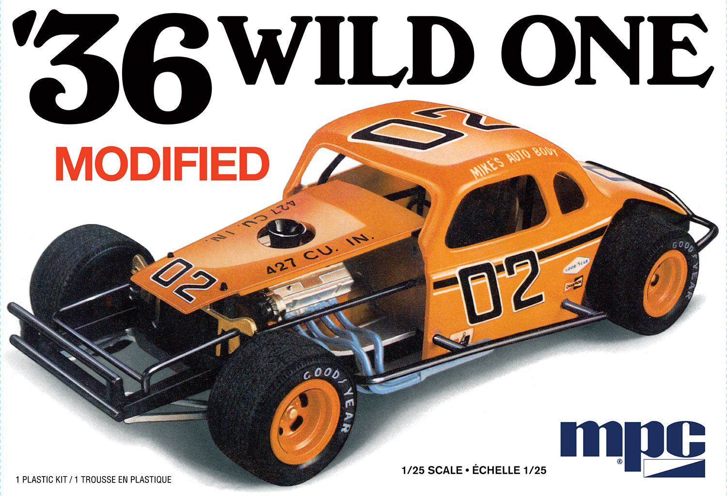 MPC 929 1936 Wild One Modified 1/25 Scale Model Kit