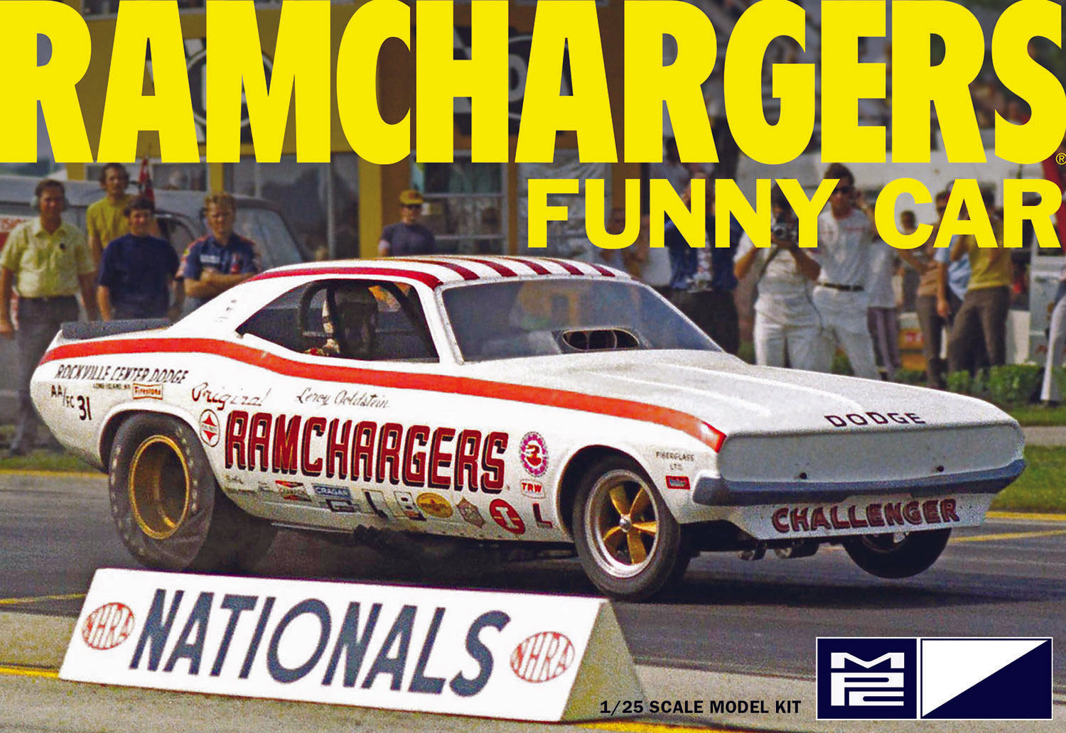 MPC 964 Ramchargers Dodge Challenger Funny Car 1/25 Scale Model Kit
