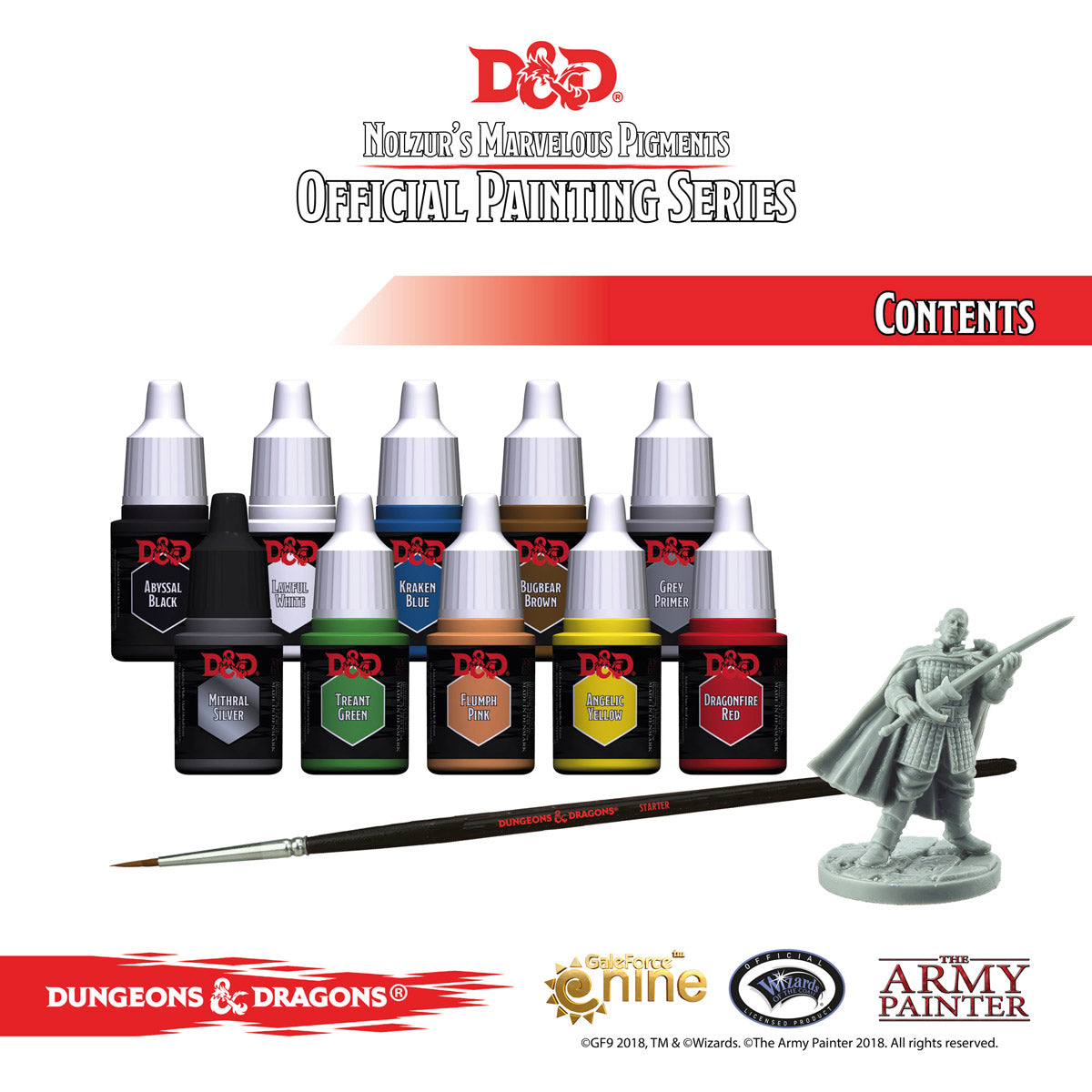 The Army Painter 75001 D&D Nolzur`s Marvelous Pigments Adventurers Paint Set