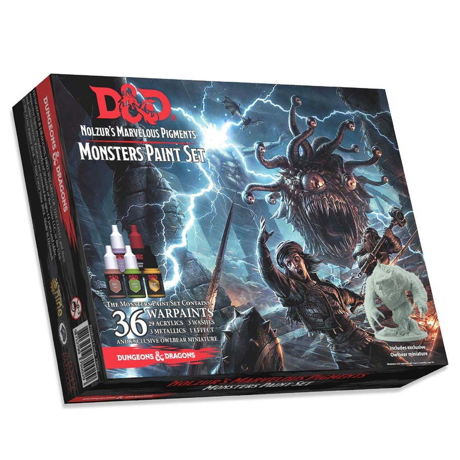 The Army Painter 75002 D&D Nolzur`s Marvelous Pigments Monsters Paint Set