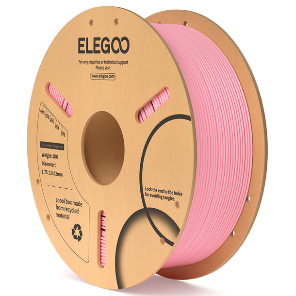 Elegoo Pink PLA 1.75mm Filament Spool 1KG