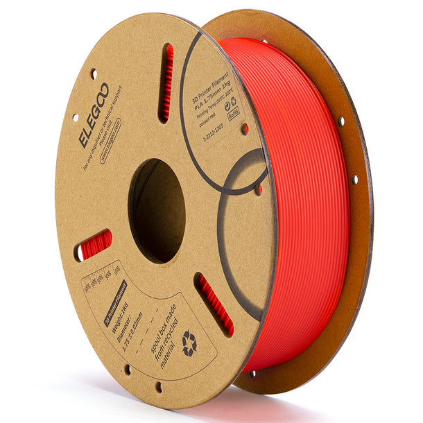 Elegoo Red PLA 1.75mm Filament Spool 1KG