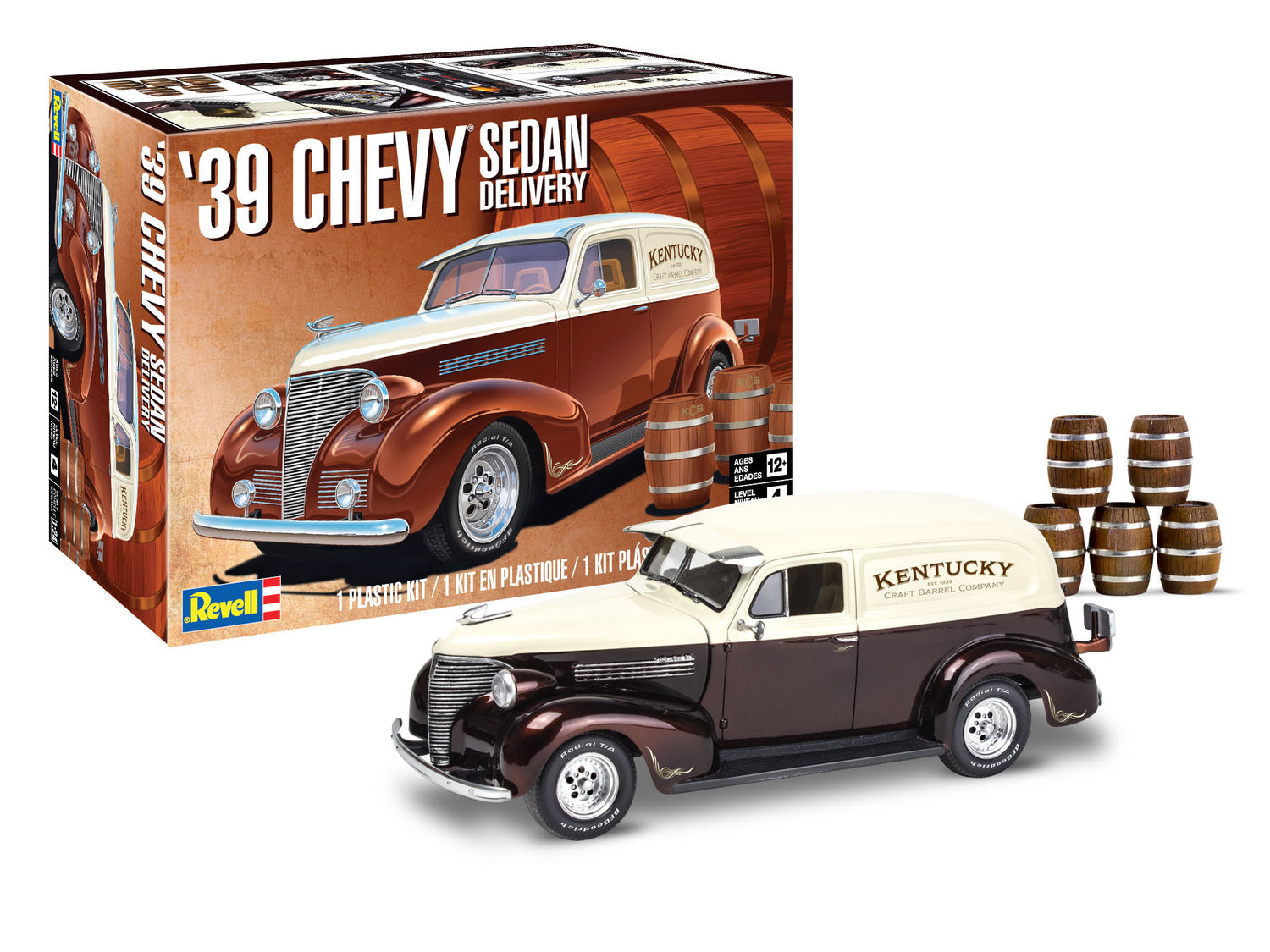 Revell 14529 1939 Chevy Sedan Delivery 1/24 Scale Model Kit