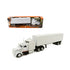 New Ray Toys 15843 Kenworth W900 w/White Long Hauler Trailer 1/43 Scale Die-Cast Model