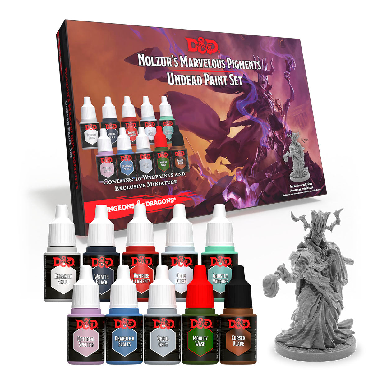 The Army Painter 75005 D&D Nolzur`s Marvelous Pigments Undead Paint Set Expansion