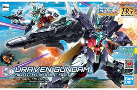 Bandai 5059223 Build Divers #023 Uraven Gundam Hiroto's Mobile Suit HG 1/144 Plastic Model Kit
