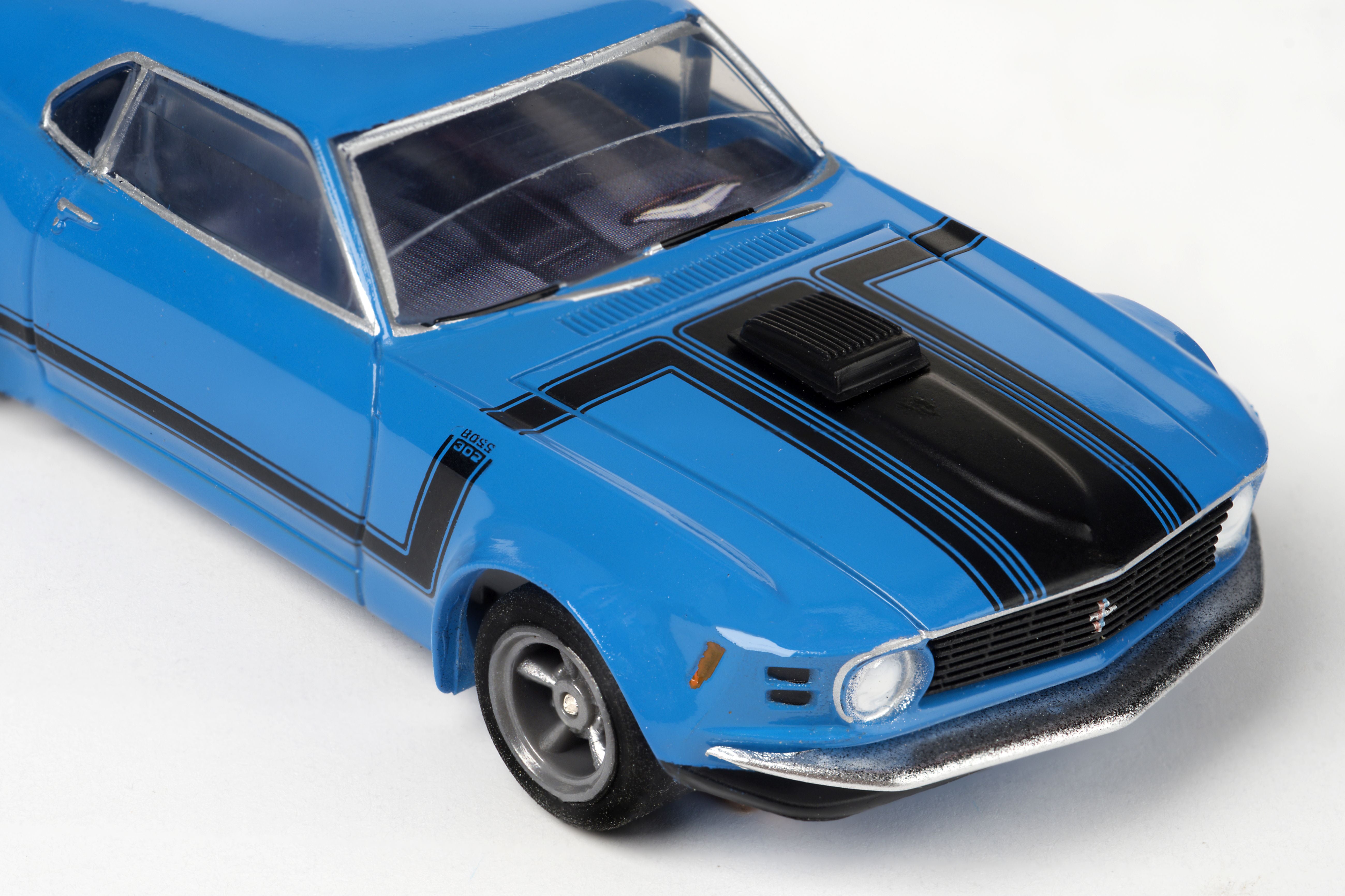 AFX22026: Mustang CLEAR - Boss 302 - Blue