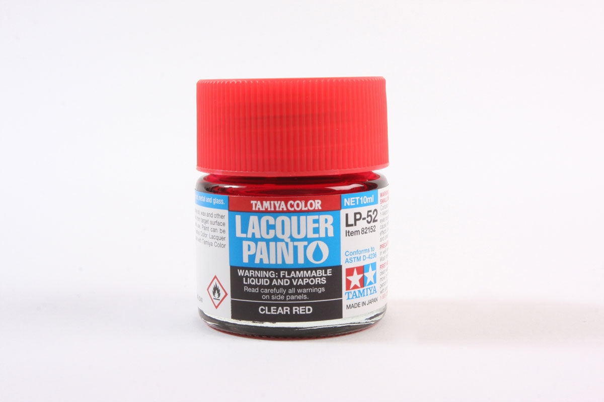 Tamiya 82152 LP-52 Clear Red Lacquer 10ml