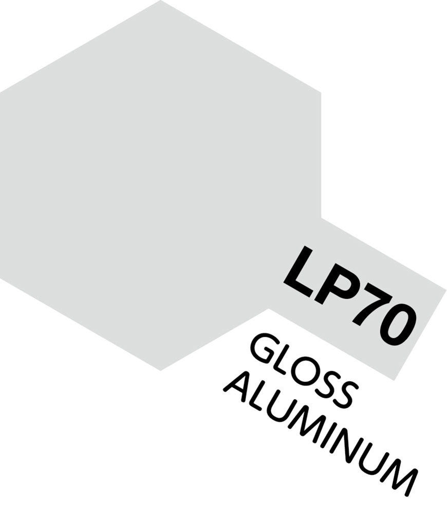 Tamiya 82170 LP-70 Gloss Aluminum Lacquer 10ml