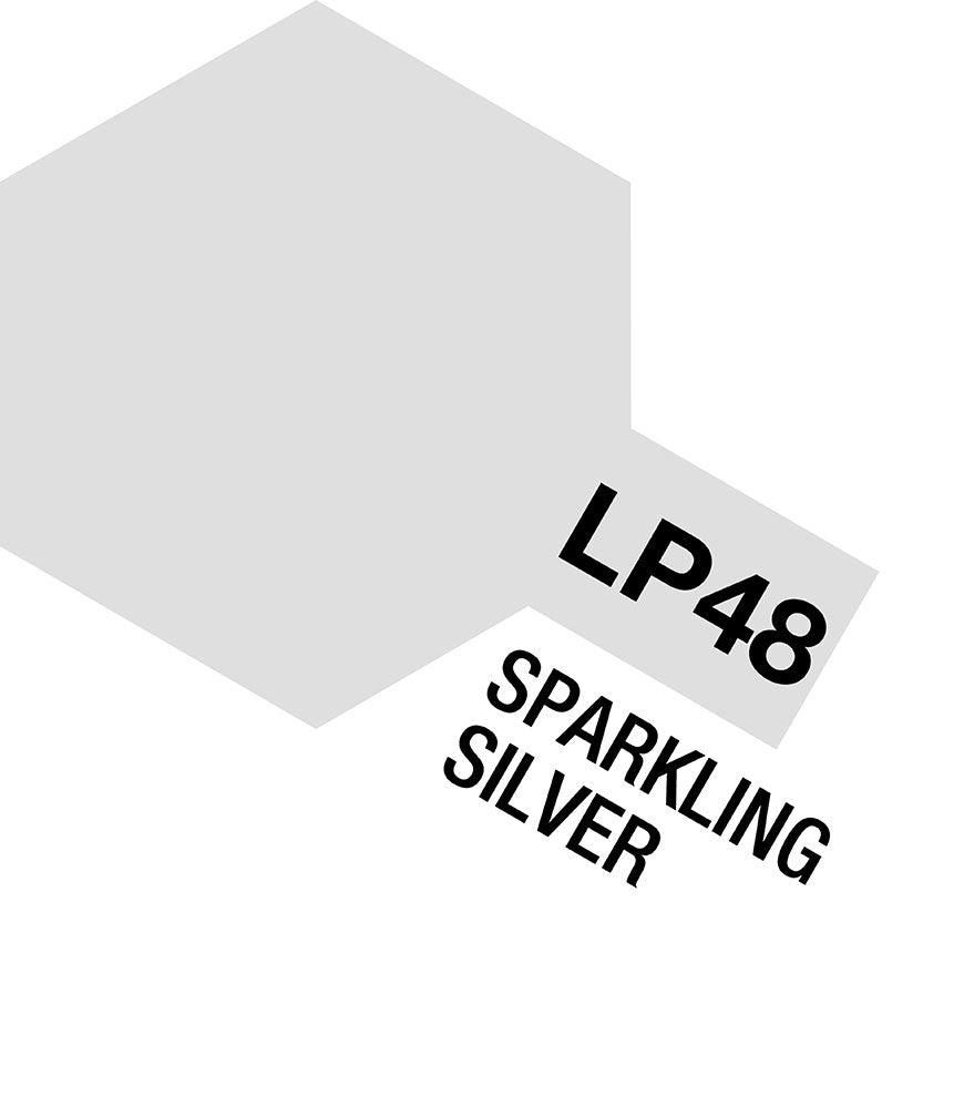 Tamiya 82148 LP-48 Sparkling Silver Lacquer 10ml