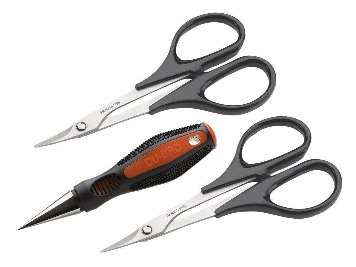 Dubro Products 2331 Body Scissors & Reamer Set
