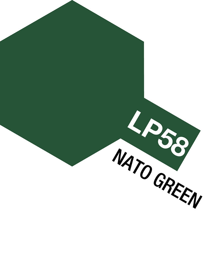 Tamiya 82158 LP-58 NATO Green Lacquer 10ml