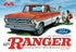 Moebius Models 1208 1971 Ford Ranger XLT Pickup 1/25 Scale Model Kit