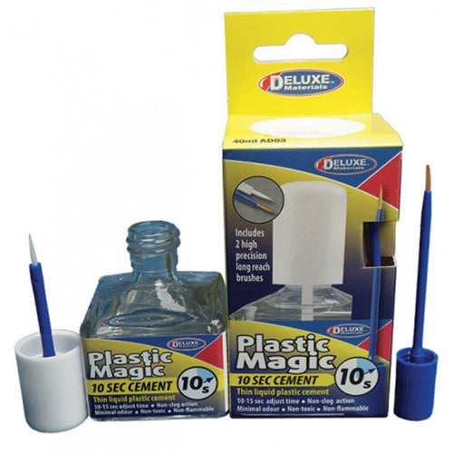 Deluxe Materials AD83 Plastic Magic 10s Adhesive, 40 ml