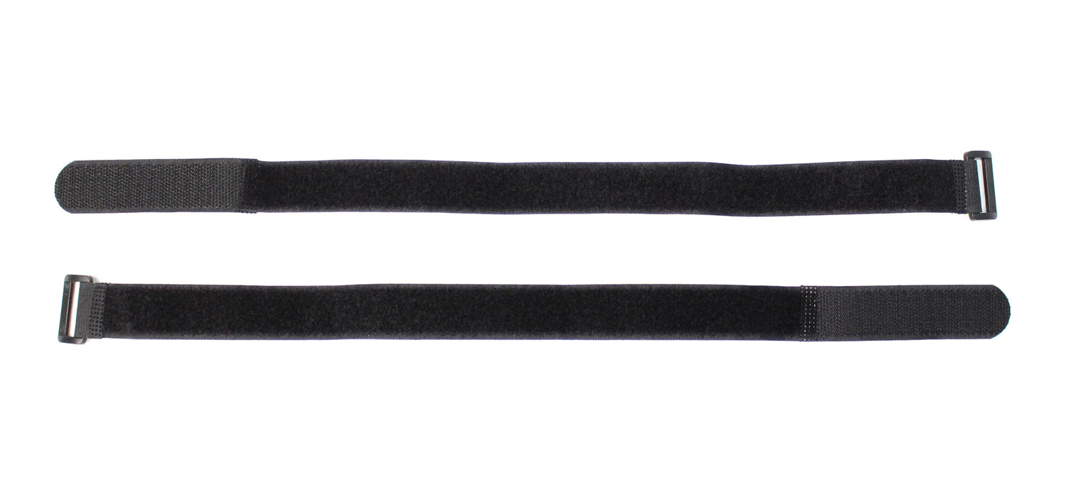 Racers Edge RCE1040 Hook and Loop Battery Straps, 25mm x 450mm 2 Pieces