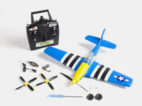 Rage RC 1300V2 P-51D Obsession Micro RTF Airplane with PASS (Pilot Assist Stability Software) System