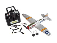 Rage RC 1307 P-47 Thunderbolt Micro RTF Airplane with PASS (Pilot Assist Stability Software) System