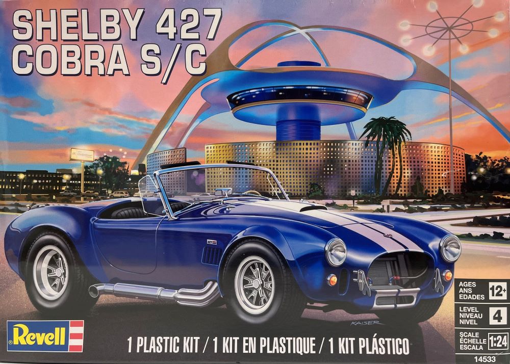 Revell 14533 Shelby Cobra 427 S/C 1/24 Scale Model Kit