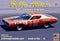 Salvinos JR Models BADC1971D Bobby Allison 1971 #12 Dodge Charger Flat Hood 1/25 Scale Model Kit
