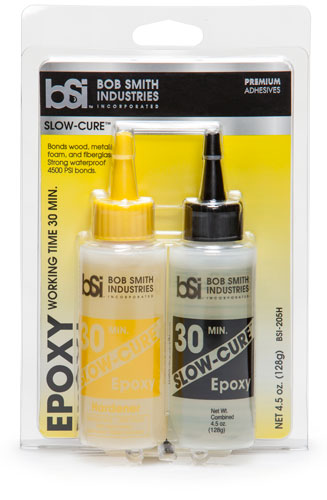 Bob Smith Industries BSI-205 Slow-Cure 30 Minute Epoxy, 4.5 oz.
