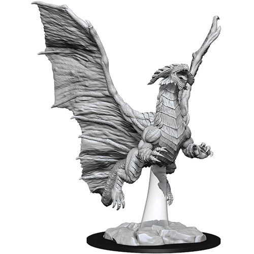 Wizkids 73685 D&D Nolzur's Marvelous Unpainted Miniatures: W08 Young Copper Dragon