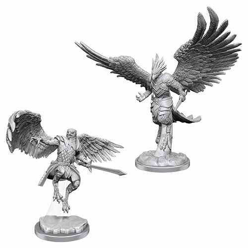 Wizkids 90521 D&D Nolzur's Marvelous Unpainted Miniatures: W18 Aarakocra Paladins