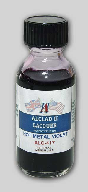 ALC 417 1oz. Bottle Hot Metal Violet Lacquer