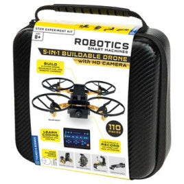 TNK620379: Robotics: Smart Machines 5-in-1 Drone w/ HD Camera