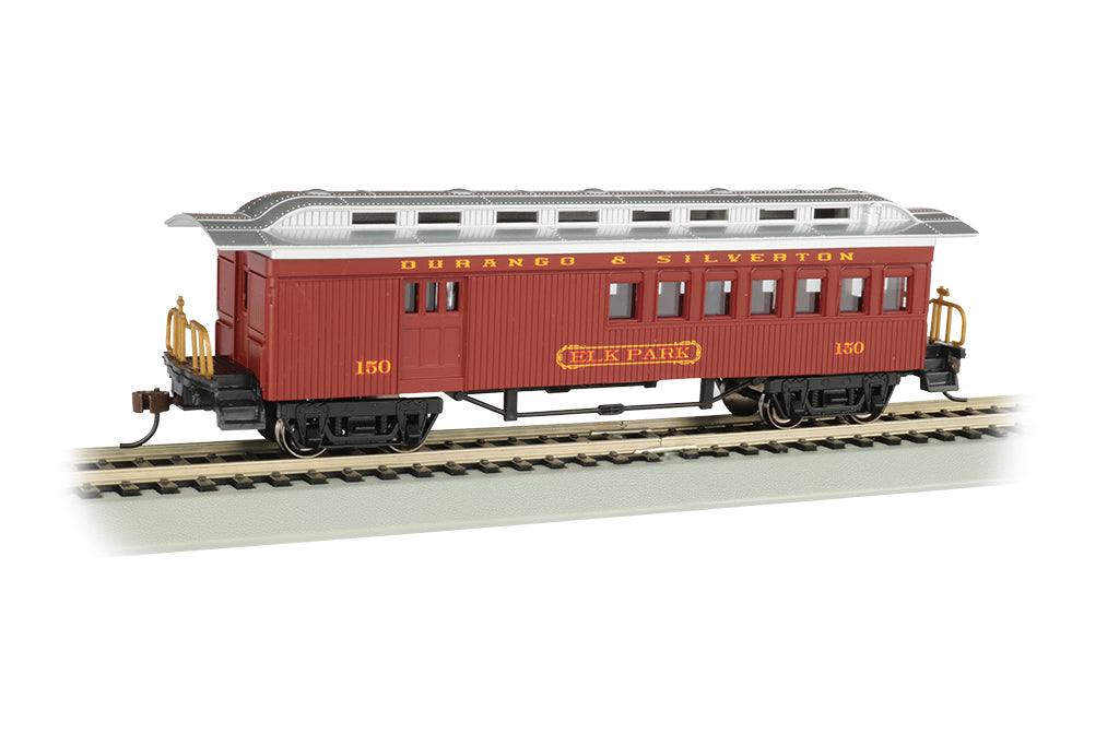 BAC13507: HO SCALE COMBINE - DURANGO & SILVERTON #150 Elk Park(red)