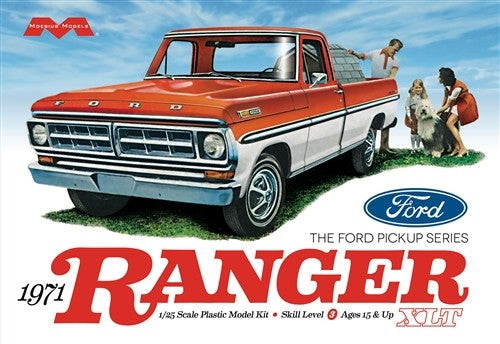 MOE1208: '71 Ford Ranger Xlt Pickup 1/25