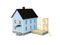 LNL1967130: HO Adding-on House - Kit
