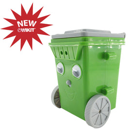 OWI993: RobotiKits: Ozkar Vacuum Mini Trash Can STEM Kit (D)