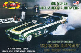 AAN1494: Green Elephant Vega Funny Car, 1/500