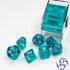 CHX23085: Translucent: Poly Teal/White (7) Revised