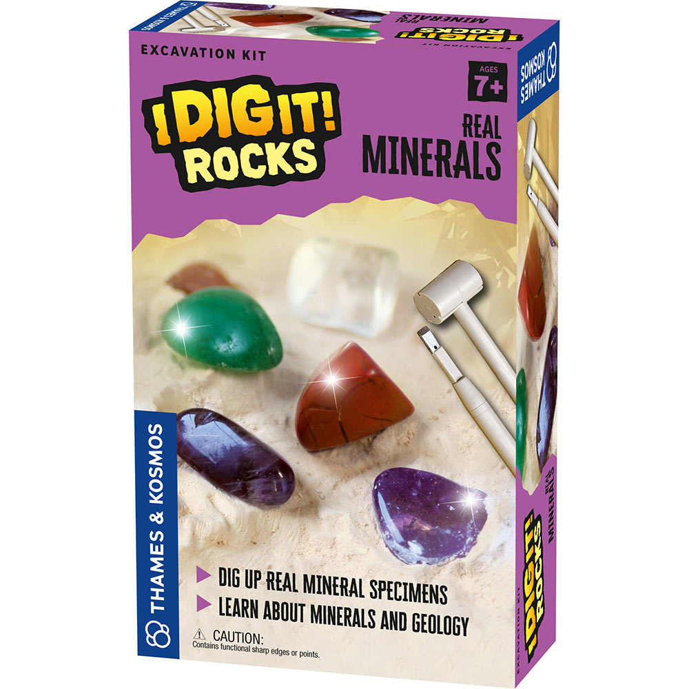 TNK630447: I Dig It! Rocks - Real Minerals Excavation Kit